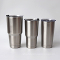 2 Pack 20Oz Stainless Steel Stemless Wine Glass Tumbler With Lid